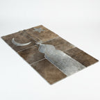 "Bright Sky" Luxury Cowhide Prayer Mat | Gift Boxed Set