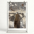 "Bright Sky" Luxury Cowhide Prayer Mat | Gift Boxed Set